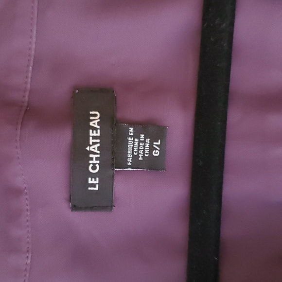 Purple Le Chateau top - Picture 2 of 4